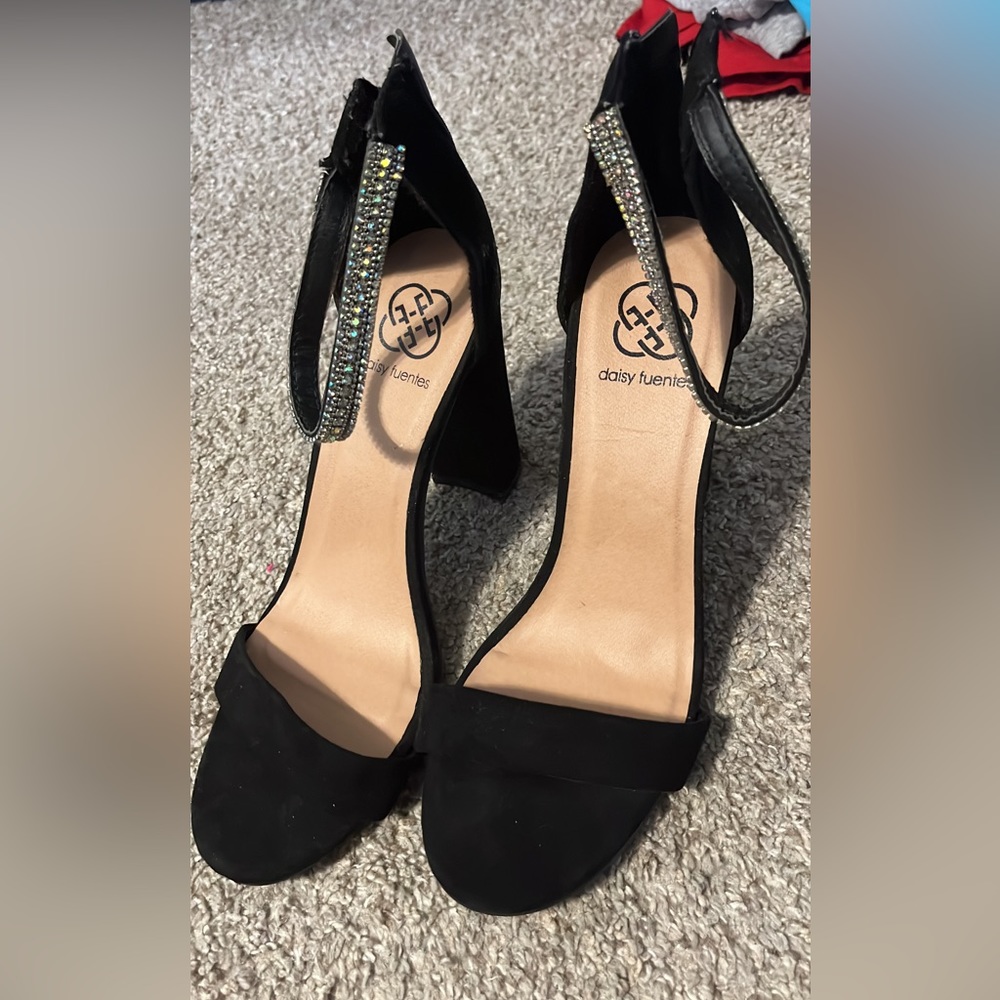 Black heels